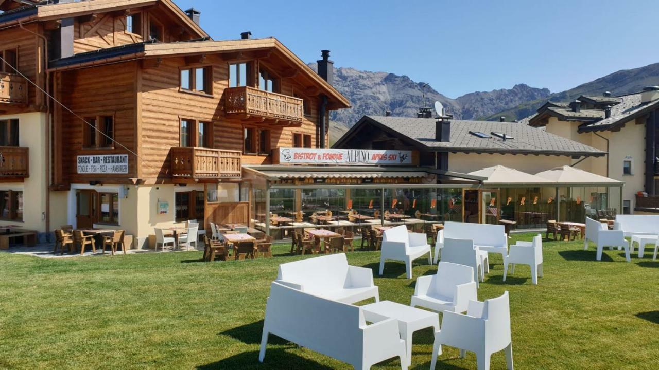 Alpino Lodge Bivio Livigno Kültér fotó